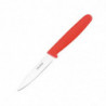 Couteau D'Office Rouge Lame 7,5 Cm - Hygiplas - Fourniresto