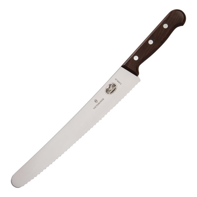 Nôž na pečenie s ozubeným zakriveným čepeľom 25,5 cm - Victorinox - Fourniresto