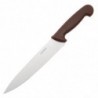 Brown Chef's Knife Blade 21.5 cm - Hygiplas - Fourniresto