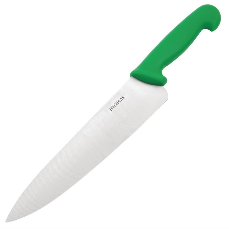 Chef's Knife Green Blade 25.5 cm - Hygiplas - Fourniresto