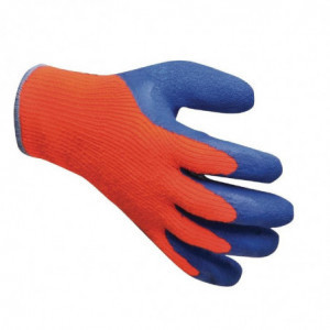 Gants Antifroid Orange Et Bleu Taille Unique - FourniResto - Fourniresto