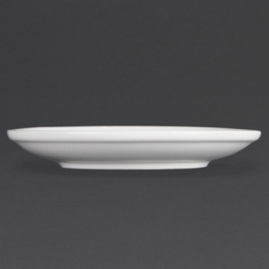 Biela stohovateľná podšálka - Sada 12 - Olympia - Fourniresto