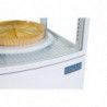 White Positive Refrigerated Display Case 2 Curved Doors 86 L - Polar