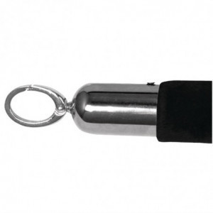 Black Welcome Cord with Stainless Steel Tip and Alloy Hooks L 1500 M - Bolero - Fourniresto