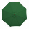 Parasol Vert Rond Ø 2,5 M - Bolero - Fourniresto