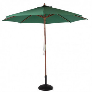 Parasol Vert Rond Ø 3 M - Bolero - Fourniresto