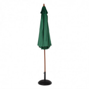 Parasol Vert Rond Ø 3 M - Bolero - Fourniresto