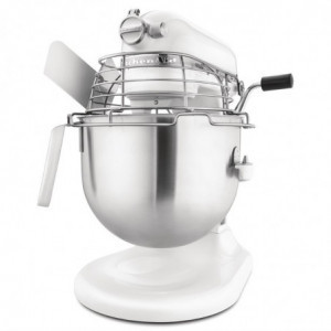 Professional White Mixer 6.9 L - KitchenAid - Fourniresto