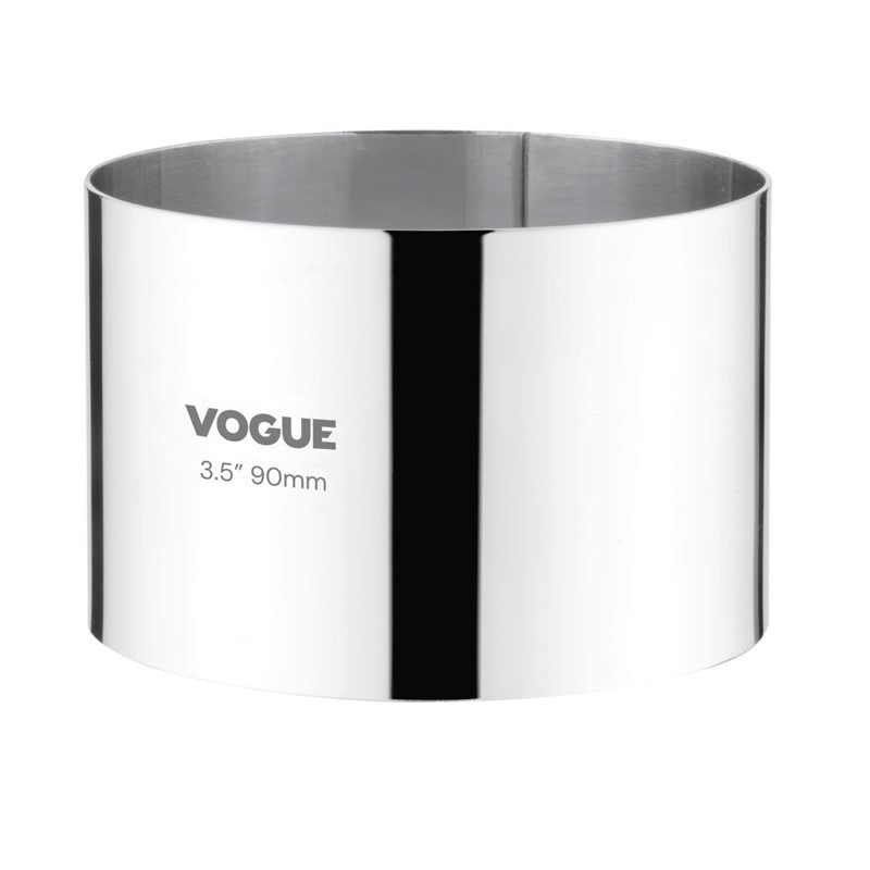 Kruhový plechový formát na mousse Ø 90 mm V 60 mm - Vogue - Fourniresto