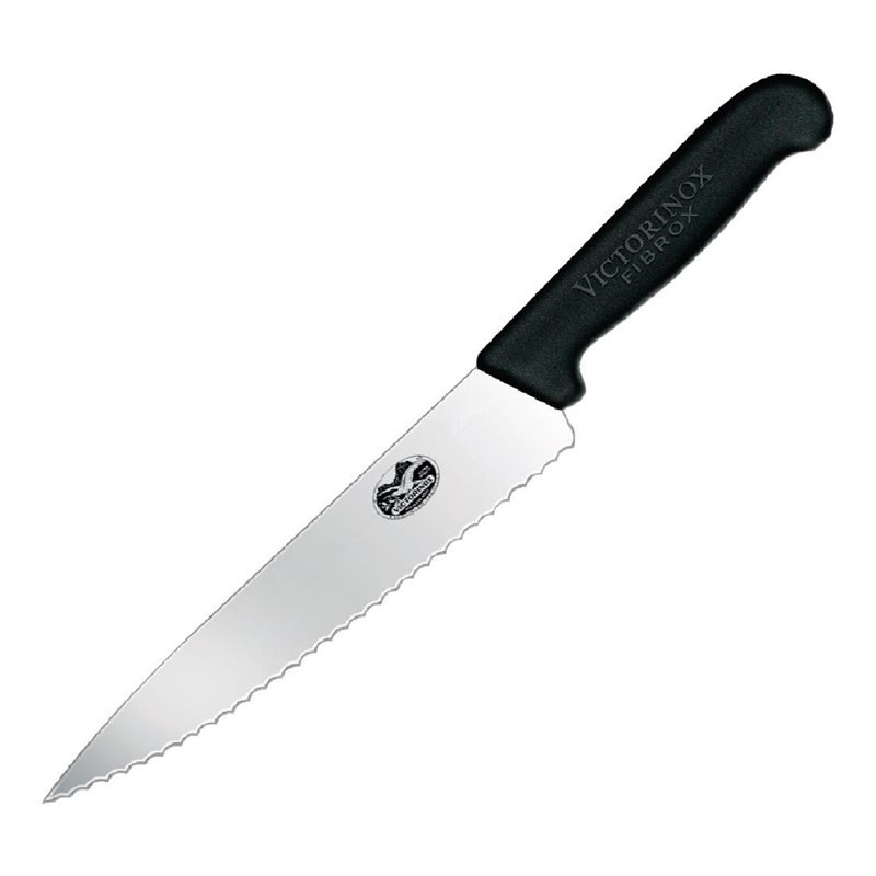 Nôž na krájanie so zubatým ostrie 22 cm - Victorinox - Fourniresto