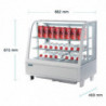 Vitrine Réfrigérée de Comptoir Blanche - 2 Etagères - 100 L - Polar