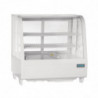 Vitrine Réfrigérée de Comptoir Blanche - 2 Etagères - 100 L - Polar