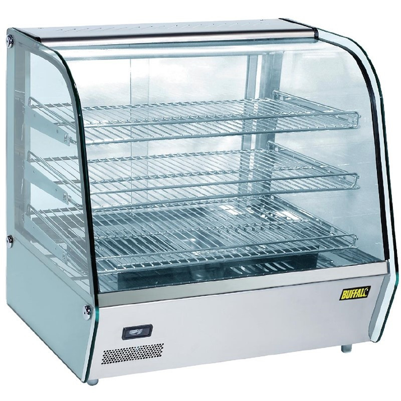 Heated Display Case 120 L - Buffalo - Fourniresto