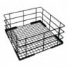 High Washing Basket for Glasses 400 x 400 mm - Vogue - Fourniresto