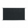 Black Canvas Barrier with Bars and Fixings - Bolero - Fourniresto