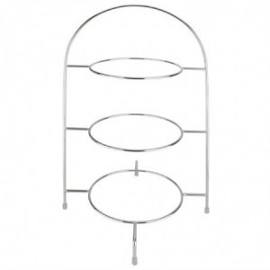 Tea Room Display Stand for 3 Plates 270 mm - Olympia - Fourniresto