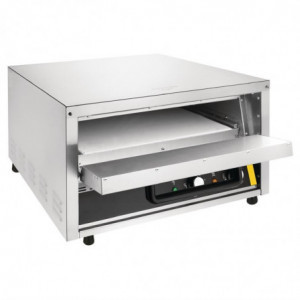 Pec na pizzu 45 cm s kameňom - 2000 W - Buffalo
