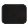 Rectangular Non-Slip Fiberglass Camtread Tray Black 45.7 cm - Cambro - Fourniresto