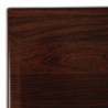 Rectangular pre-drilled dark brown Table Top - Bolero - Fourniresto