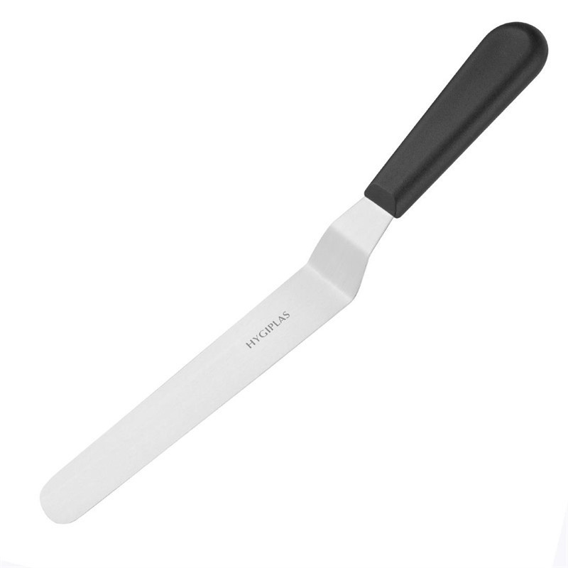 Couteau Spatule Coudé En Inox 190Mm - Hygiplas - Fourniresto