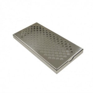 Stainless Steel Bar Receiver Tray - FourniResto - Fourniresto