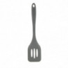 Perforated Grey Heat-Resistant Silicone Spatula 295mm - Vogue - Fourniresto