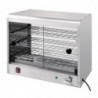 Economical 30-Pie Capacity Heated Display Case - Buffalo - Fourniresto