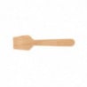 Wooden Ice Cream Spoons 96mm - Pack of 100 - Fiesta Green - Fourniresto