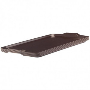 Obdĺžnikový laminátový podnos s rukoväťami Capri 640 mm - Cambro - Fourniresto