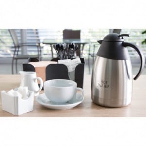 Insulated Hot Water Pitcher with Domed Lid - 1.5L - Olympia