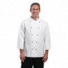 Veste De Cuisine Mixte Chicago Manches Longues Blanche Taille L - Whites Chefs Clothing - Fourniresto