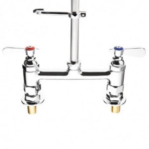 Stainless Steel Double Spray Tap - Vogue