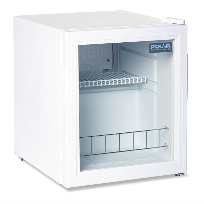 Vitrine Réfrigérée Positive De Comptoir Blanche Série C - 46L - Polar - Fourniresto