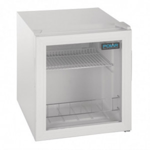 Vitrine Réfrigérée Positive De Comptoir Blanche Série C - 46L - Polar - Fourniresto