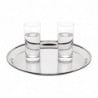 Round Stainless Steel Serving Tray Ø 355mm - Olympia - Fourniresto