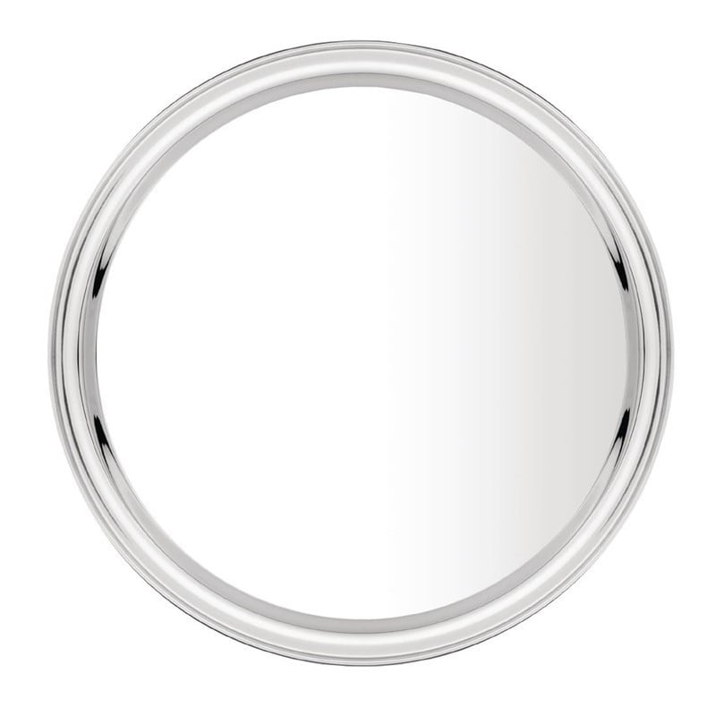 Round Stainless Steel Serving Tray Ø 405mm - Olympia - Fourniresto