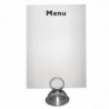 Menu Holder With Stainless Steel Ring - Olympia - Fourniresto