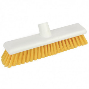 Soft Broom 300mm Yellow - Jantex - Fourniresto