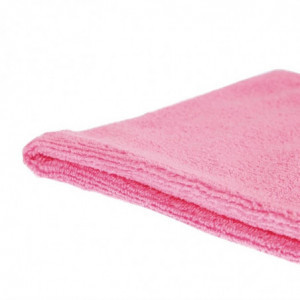 Microfiber Cloths Pink - Pack of 5 - Jantex