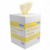 Yellow Antibacterial All Purpose Cloths - 200 Cloths - Jantex