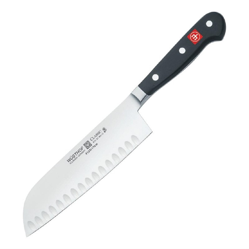 Santoku nôž z uhlíkové ocele - 170mm - Wüsthof