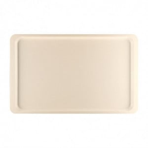 Podnos na servírovanie z polyesteru GN1/1 530x325mm Beige - Roltex - Fourniresto