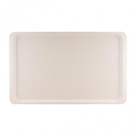 Polyester GN1/1 530x325mm Gray Service Tray - Roltex - Fourniresto