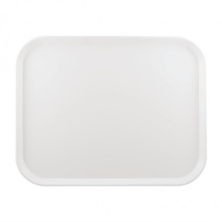 Service Tray in Polyester America 460x360mm White - Roltex - Fourniresto