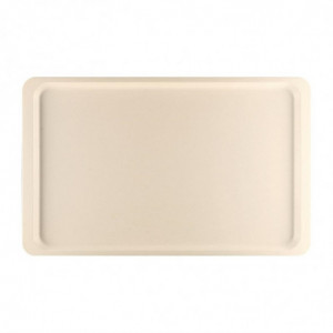 Plateau de Service en Polyester GN1/2 325x265mm Beige - Roltex - Fourniresto