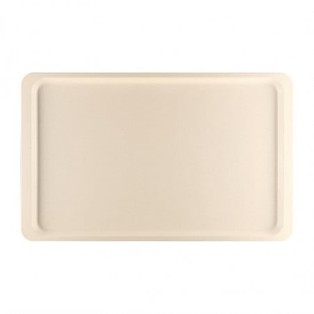 Podnos na servírovanie z polyesteru GN1/2 325x265mm Beige - Roltex - Fourniresto