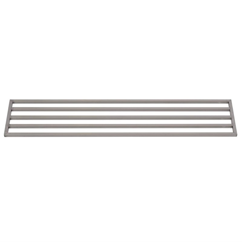 Perforated Stainless Steel Wall Shelf - W 1200 x D 400mm - Gastro M