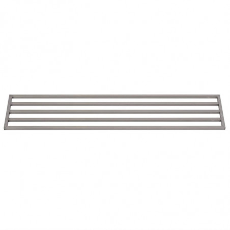 Perforated Stainless Steel Wall Shelf - L 1600mm x 400mm - Gastro M