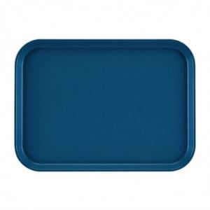 Rectangular Non-Slip Fiberglass EpicTread Blue Tray 350mm - Cambro - Fourniresto