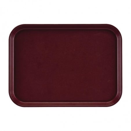 Plateau Rectangulaire Antidérapant en Fibre de Verre EpicTread Bordeaux 350mm - Cambro - Fourniresto